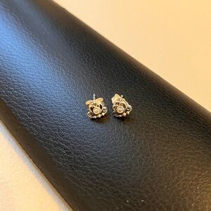 Pandora princess tiara stud earrings